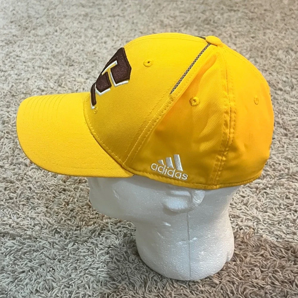 Central Michigan Chippewas Adidas‎ Hat Cap Fitted Baseball S/M Yellow